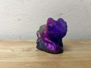 Chameleon Resin Flower Pot Realistic Animal Shape Ornament Planter